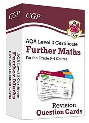 AQA LEVEL 2 CERTIFICATE: FURTHER MATHS - REVISION QUESTION CARDS | 9781789086881