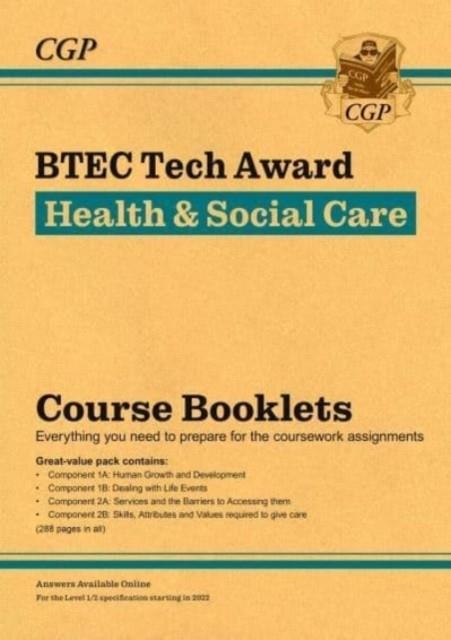 BTEC TECH AWARD IN HEALTH & SOCIAL CARE: COURSE BOOKLETS PACK | 9781789089080