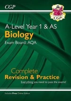 A-LEVEL BIOLOGY: AQA YEAR 1 & AS COMPLETE REVISION & PRACTICE WITH ONLINE EDITION | 9781789080247