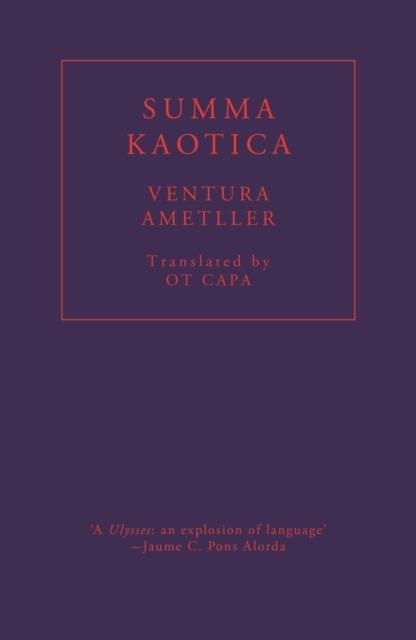 SUMMA KAOTICA | 9781913744212 | VENTURA AMETLLER