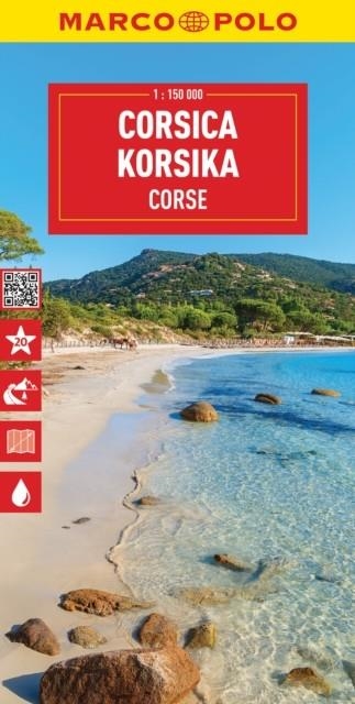 CORSICA MARCO POLO MAP | 9783575018595