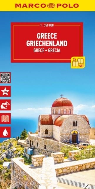 GREECE MARCO POLO MAP | 9783575018748
