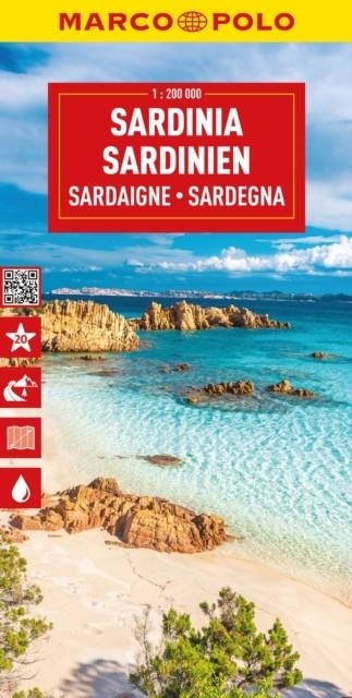 SARDINIA MARCO POLO MAP | 9783575019448