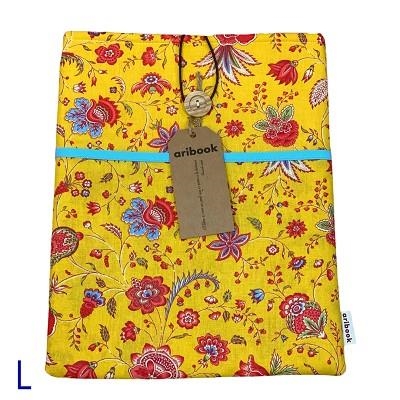 FUNDA LIBRO ARIBOOK M AMARILLO FLORAL | 9999990006356 | ARIBOOK