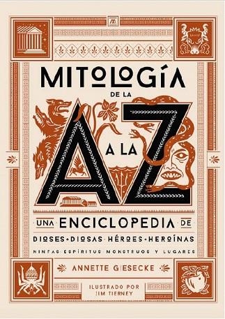 MITOLOGÍA DE LA A A LA Z | 9788412386158 | ANNETTE GIESECKE