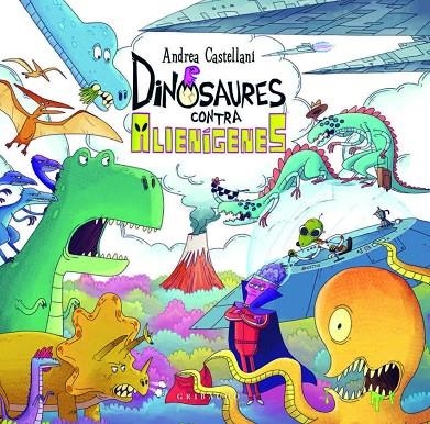 DINOSAURES CONTRA          ALIENÍGENES | 9788412763171 | ANDREA CASTELLANI