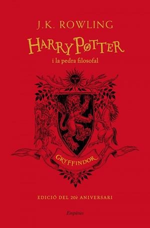 HARRY POTTER I LA PEDRA FILOSOFAL (VERMELL TD) | 9788417879785 | J.K. ROWLING
