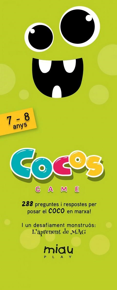 COCOS GAME 7-8 ANYS- CAT | 9788416082285 | AA.VV