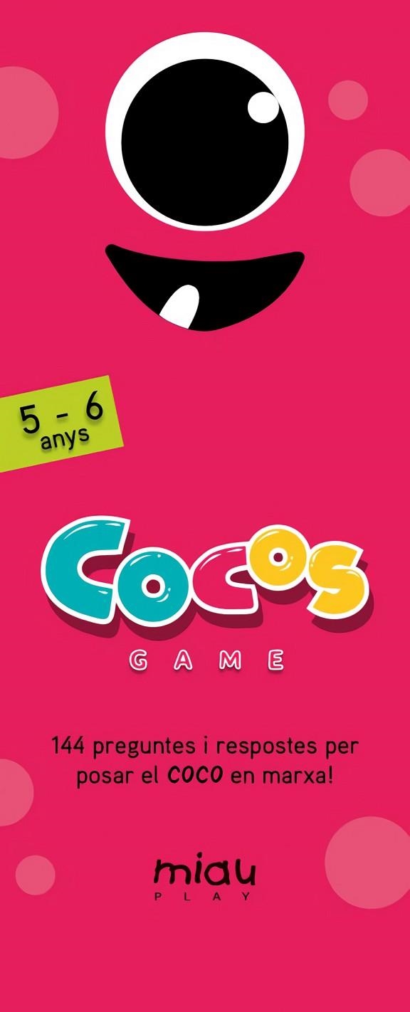 COCOS GAME 5-6 ANYS- CAT | 9788416082261 | AA.VV
