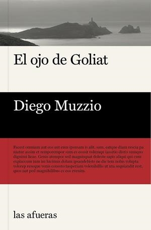 OJO DE GOLIAT,EL | 9788412757071 | DIEGO MUZZIO