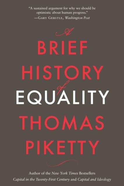 A BRIEF HISTORY OF EQUALITY | 9780674295469 | THOMAS PIKETTY