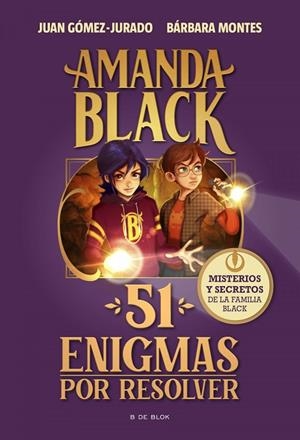 AMANDA BLACK. 51 ENIGMAS POR RESOLVER | 9788419522658 | BÁRBARA MONTES / JUAN GÓMEZ JURADO