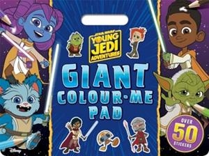 STAR WARS YOUNG JEDI ADVENTURES: GIANT COLOUR ME PAD | 9781837951895 | WALT DISNEY