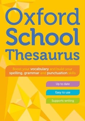OXFORD SCHOOL THESAURUS 2023 PB | 9780192786760