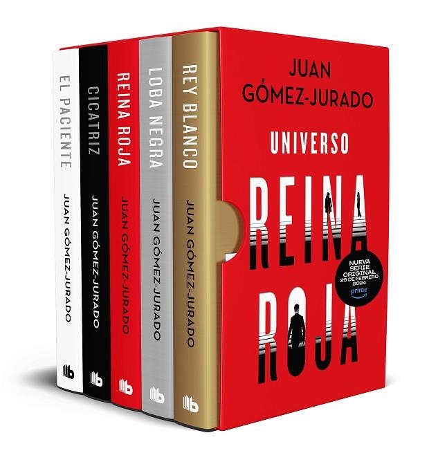 UNIVERSO REINA ROJA (ESTUCHE CON: REINA ROJA | LOBA NEGRA | REY BLANCO | CICATRI | 9788413145044 | JUAN GÓMEZ-JURADO