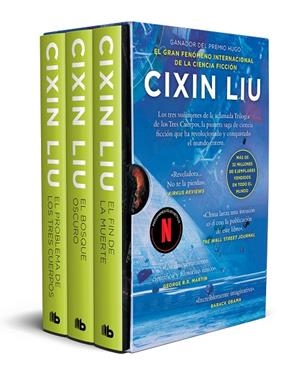 TRILOGÍA DE LOS TRES CUERPOS (ESTUCHE CON: EL PROBLEMA DE LOS TRES CUERPOS | EL | 9788413146928 | CIXIN LIU