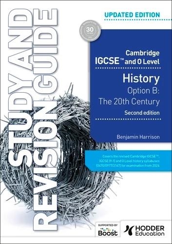 CAMBRIDGE IGCSE AND O LEVEL HISTORY STUDY AND REVISION GUIDE, SECOND EDITION-DIGITAL | 9781036006457
