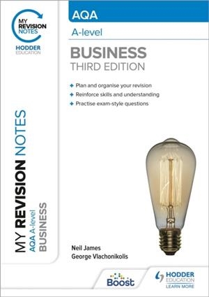 MY REVISION NOTES: AQA A-LEVEL BUSINESS: THIRD EDITION | 9781398311909
