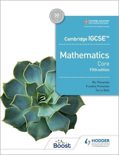 CAMBRIDGE IGCSE CORE MATHEMATICS FIFTH EDITION-DIGITAL | 9781398373754