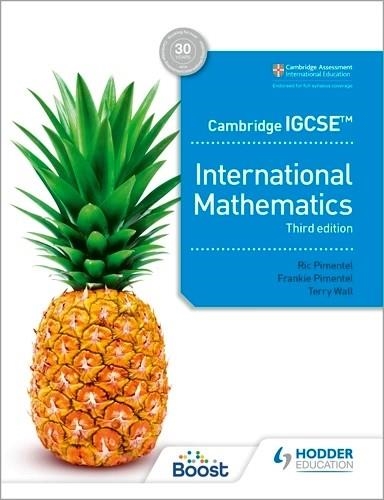 CAMBRIDGE IGCSE INTERNATIONAL MATHEMATICS THIRD EDITION-DIGITAL | 9781398373761 | RIC PIMENTEL