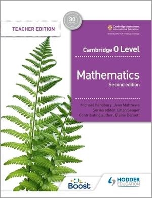CAMBRIDGE O LEVEL MATHEMATICS SECOND EDITION BOOST EBOOK: TEACHER EDITION-DIGITAL | 9781398376809