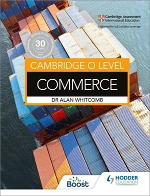 CAMBRIDGE O LEVEL COMMERCE-DIGITAL | 9781398382213