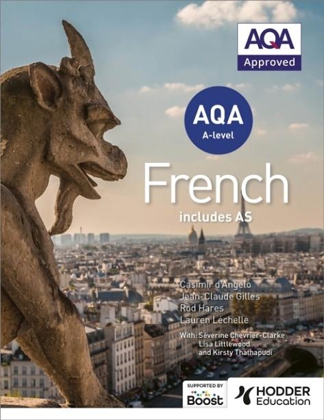 AQA A-LEVEL FRENCH (INCLUDES AS) | 9781471857959