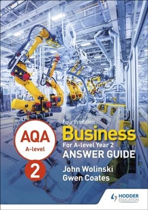 AQA A-LEVEL BUSINESS YEAR 2 FOURTH EDITION ANSWER GUIDE (WOLINSKI AND COATES) | 9781510455504