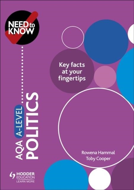 NEED TO KNOW: AQA A-LEVEL POLITICS | 9781510477148