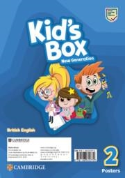 KID'S BOX NEW GENERATION LEVEL 2 POSTERS BRITISH ENGLISH | 9781108815772
