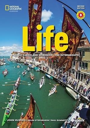 LIFE BRITISH ENGLISH COMBO SPLIT + SPARK STICKER PRE-INTERMEDIATE B | 9798214331980