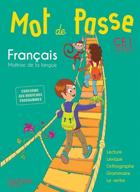 MOT DE PASSE FRANÇAIS CE1 ALUMNO | 9782012387881