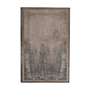AGENDA 2024 18 MESES / GRIS PALOMA - COLECCIÓN CUERO ANTIGUO / MAXI | 9781408753958