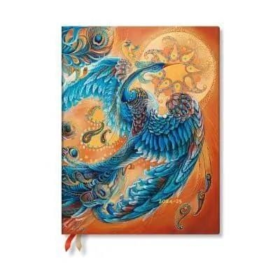 AGENDA 2024 18 MESES / PÁJARO DE CIELO - SERIE AVES DE LA FELICIDAD / ULTRA FLEX | 9781408754108