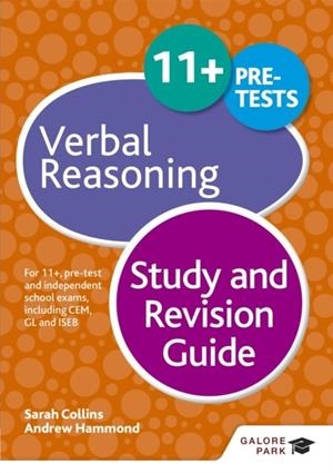 11+ VERBAL REASONING STUDY AND REVISION GUIDE | 9781471849244