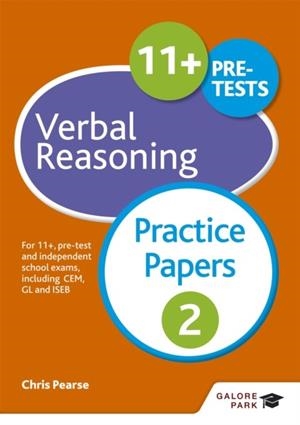 11+ VERBAL REASONING PRACTICE PAPERS 2 | 9781471869068