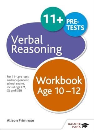 VERBAL REASONING WORKBOOK AGE 10-12 | 9781471849336