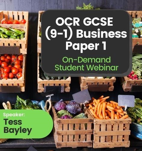 OCR GCSE (9-1) BUSINESS: PAPER 1 ON-DEMAND REVISION | 9781398353084
