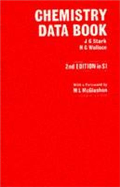 CHEMISTRY DATA BOOK | 9780719539510