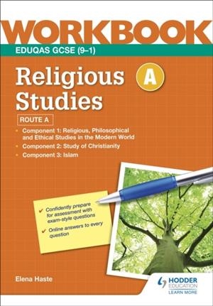 EDUQAS GCSE (9-1) RELIGIOUS STUDIES ROUTE A WORKBOOK | 9781398353930