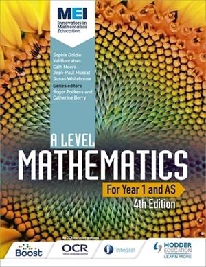 MEI A LEVEL MATHEMATICS YEAR 1 (AS) 4TH EDITION-DIGITAL | 9781398356245