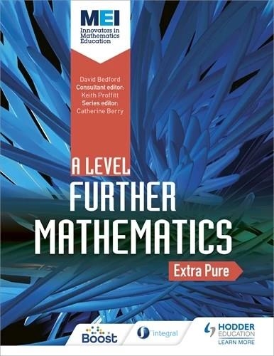 MEI FURTHER MATHS: EXTRA PURE MATHS | 9781510403628
