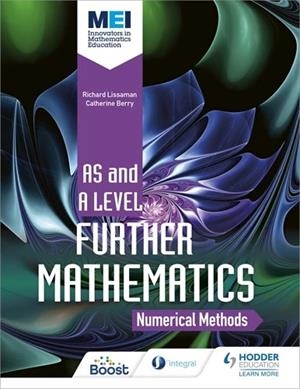 MEI FURTHER MATHS: NUMERICAL METHODS-DIGITAL | 9781398356368