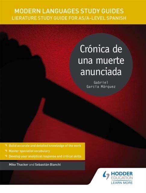 MODERN LANGUAGES STUDY GUIDES: CRÓNICA DE UNA MUERTE ANUNCIADA | 9781471890130
