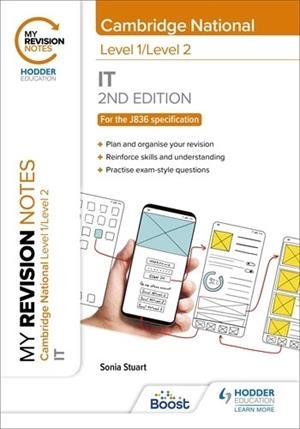 MY REVISION NOTES: LEVEL 1/LEVEL 2 CAMBRIDGE NATIONAL IN IT: SECOND EDITION-DIGITAL | 9781398350571
