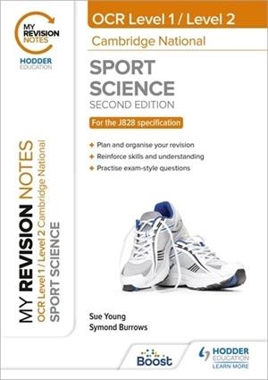 MY REVISION NOTES: LEVEL 1/LEVEL 2 CAMBRIDGE NATIONAL IN SPORT SCIENCE: SECOND EDITION-DIGITAL | 9781398349919