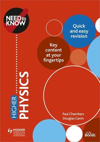 NEED TO KNOW: HIGHER PHYSICS-DIGITAL | 9781398354166