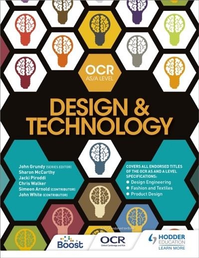 OCR DESIGN AND TECHNOLOGY FOR AS/A LEVEL | 9781510402652