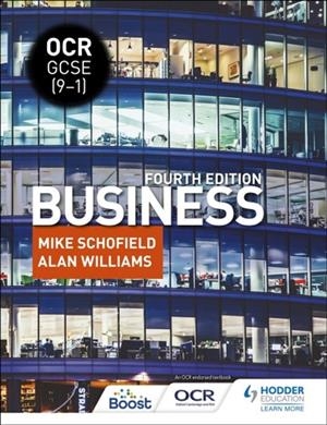OCR GCSE (9–1) BUSINESS, FOURTH EDITION | 9781398356375