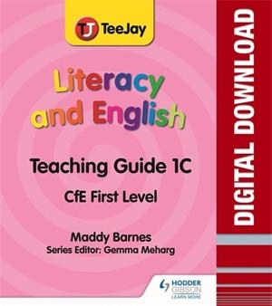 TEEJAY LITERACY AND ENGLISH CFE FIRST LEVEL TEACHING GUIDE 1C-DIGITAL | 9781398331167